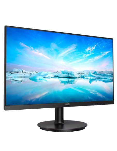 21,5" Монитор PHILIPS 221V8, VA 1920x1080 FHD, Чёрный