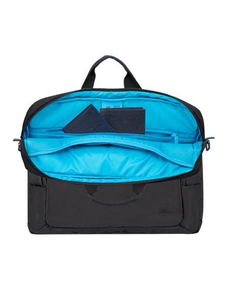 Сумка для ноутбука Rivacase 7531, 15.6", Eco-Friendly rPET Полиэстер, Чёрный
