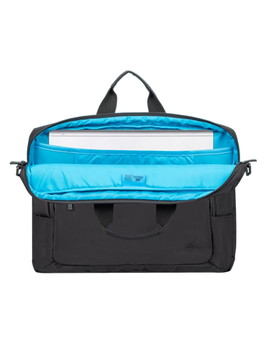 Geantă pentru Laptop Rivacase 7531, 15.6", Eco-Friendly rPET Poliester, Negru