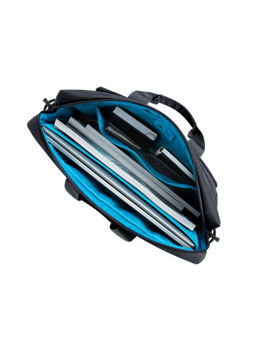 Сумка для ноутбука Rivacase 7531, 15.6", Eco-Friendly rPET Полиэстер, Чёрный