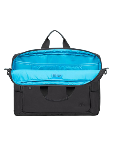 Geantă pentru Laptop Rivacase 7531, 15.6", Eco-Friendly rPET Poliester, Negru