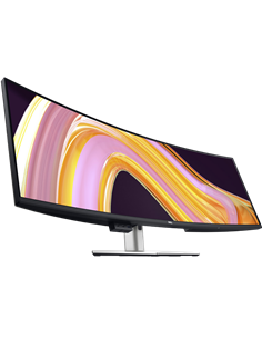 49" Monitor DELL U4924DW, IPS 2560x1440 WQHD, Negru 2