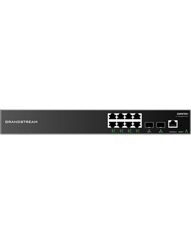 Switch de rețea Grandstream GWN7801, 8x 10/100/1000 Mbps