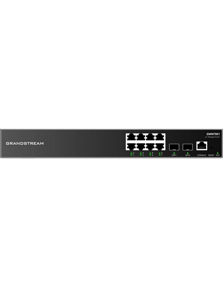 Switch de rețea Grandstream GWN7801, 8x 10/100/1000 Mbps