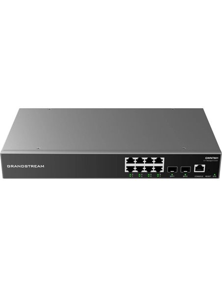 Switch de rețea Grandstream GWN7801, 8x 10/100/1000 Mbps