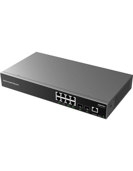 Switch de rețea Grandstream GWN7801, 8x 10/100/1000 Mbps