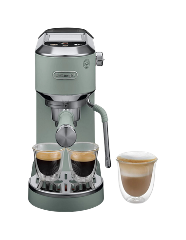Кофеварка рожковая DeLonghi EC890GR, 1450Вт, Зелёный