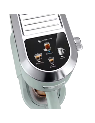 Кофеварка рожковая DeLonghi EC890GR, 1450Вт, Зелёный