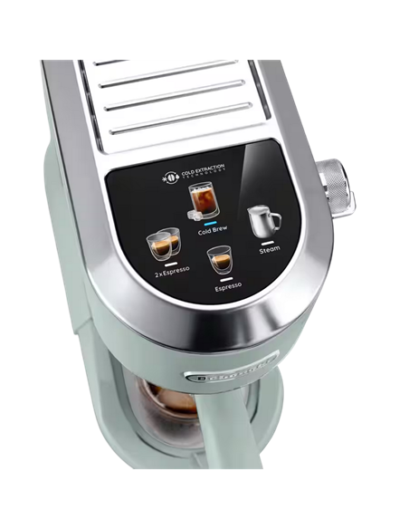 Кофеварка рожковая DeLonghi EC890GR, 1450Вт, Зелёный