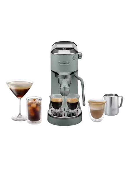 Cafetiera manuala DeLonghi EC890GR, 1450W, Verde