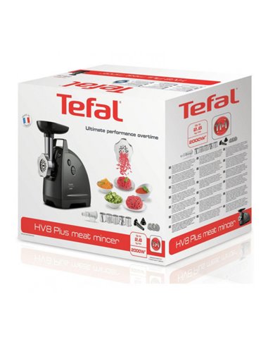 Mașină de tocat carne Tefal HV8 Plus 11in1 NE685, Negru