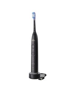 Электрическая звуковая зубная щетка Philips HX7429/03, Чёрный 2
