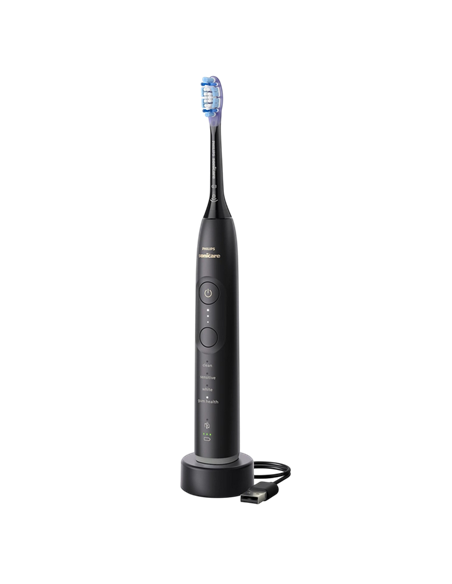 Электрическая звуковая зубная щетка Philips HX7429/03, Чёрный