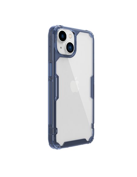 Husă Nillkin iPhone 14 Nature TPU Pro, Albastru