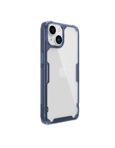 Husă Nillkin iPhone 14 Nature TPU Pro, Albastru