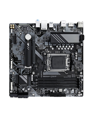 Материнская плата Gigabyte B650M D3HP, AM5, AMD B650, Micro-ATX