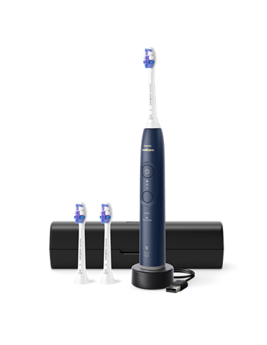 Periuța de dinți electrică sonică Philips HX7403/01, Albastru