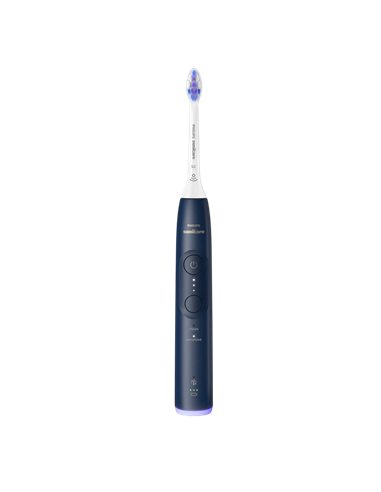 Periuța de dinți electrică sonică Philips HX7403/01, Albastru