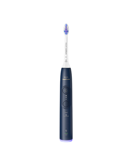 Periuța de dinți electrică sonică Philips HX7403/01, Albastru