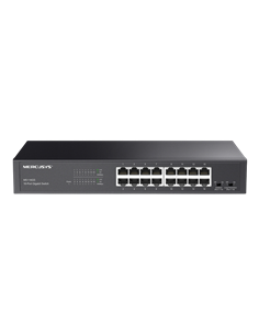 Сетевой коммутатор MERCUSYS MS116GS, 16x 10/100/1000 Мбит/с