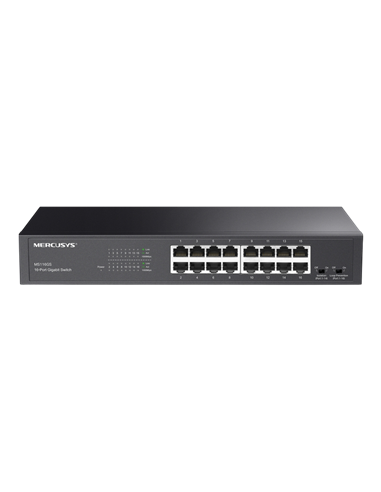 Сетевой коммутатор MERCUSYS MS116GS, 16x 10/100/1000 Мбит/с