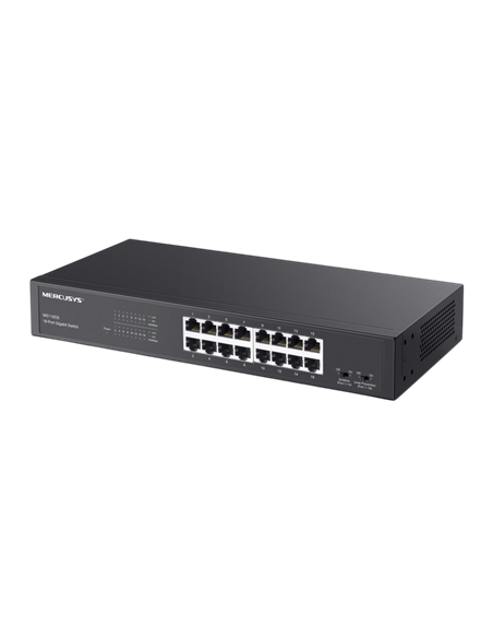 Сетевой коммутатор MERCUSYS MS116GS, 16x 10/100/1000 Мбит/с