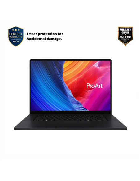 Laptop 16" ASUS ProArt P16 H7606WR, Nano Black, AMD Ryzen AI 9 HX 370, 32GB/2048GB, Windows 11 Pro