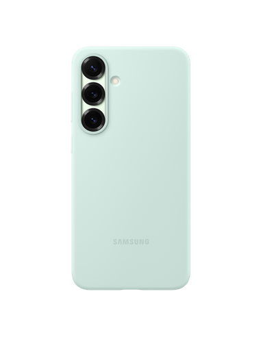 Husă Samsung Silicone Cover pentru Galaxy S25+, Mentă