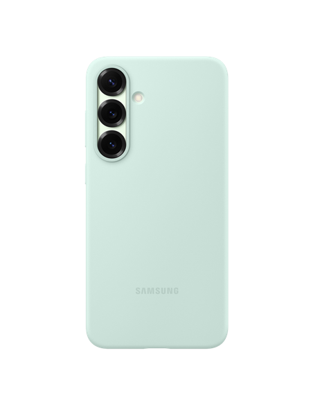 Husă Samsung Silicone Cover pentru Galaxy S25+, Mentă
