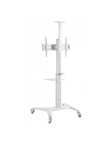 Подставка под телевизор на ножке Reflecta TV Stand 70VCP-Shelf, White, Белый