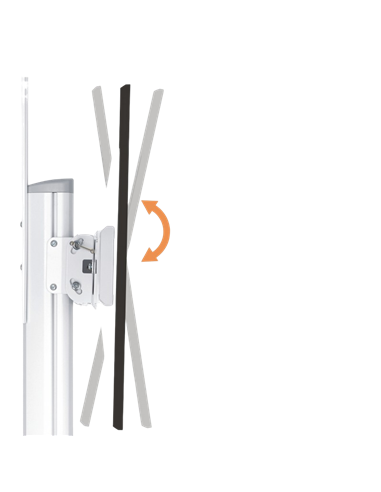 Suport pentru TV pe picior Reflecta TV Stand 70VCP-Shelf, White, Alb