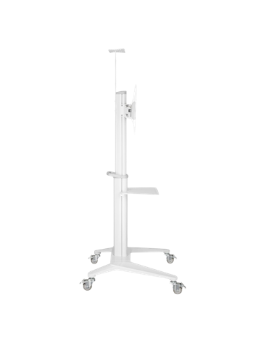 Подставка под телевизор на ножке Reflecta TV Stand 70VCP-Shelf, White, Белый