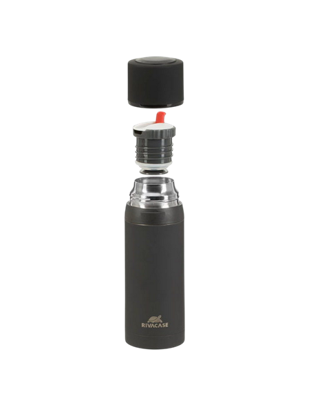 Термос Rivacase 90311BK, 0,5л, Чёрный