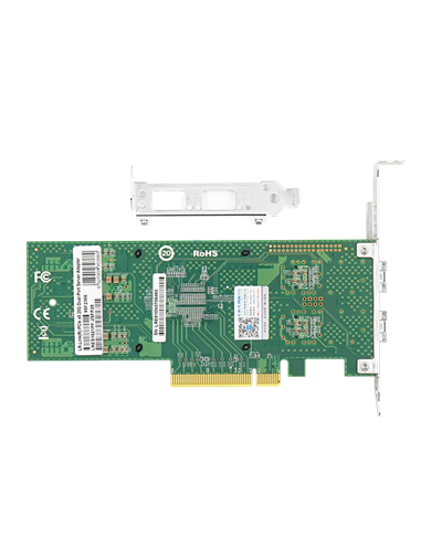 Сетевой адаптер LR-Link LRES1021PF-2SFP28, Зелёный