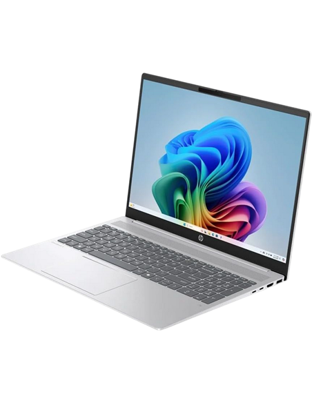 Laptop 16" HP OmniBook 5 Laptop AI 16, Glacier Silver, Intel Core Ultra 7 255U, 16GB/1024GB, FreeDOS