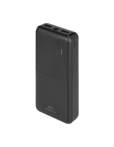 Acumulator extern RivaCase VA2572, 20000mAh, Negru
