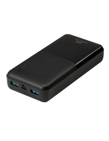 Acumulator extern RivaCase VA2572, 20000mAh, Negru