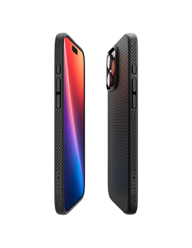 Чехол Spigen iPhone 16 Pro Liquid Air, Матовый черный