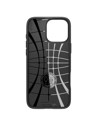 Чехол Spigen iPhone 16 Pro Liquid Air, Матовый черный