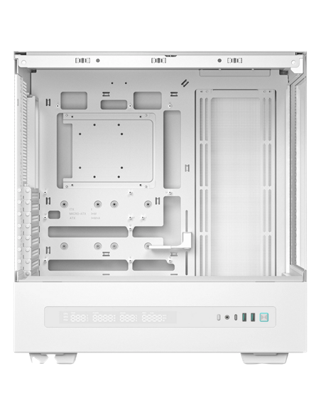 Carcasă PC Deepcool CH690 Digital WH, Midi-Tower, Fără PSU, Alb