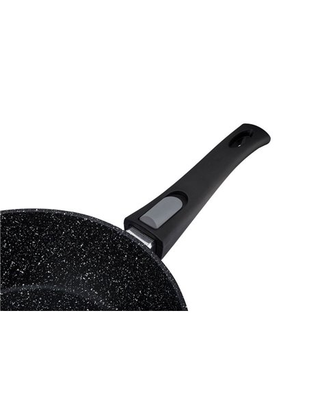 Tigaie adâncă RESTO 93040, 24cm, Negru