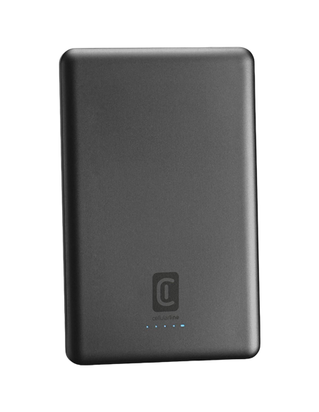 Портативное зарядное устройство Cellularline MAG LITE 5000мА·ч, Серый