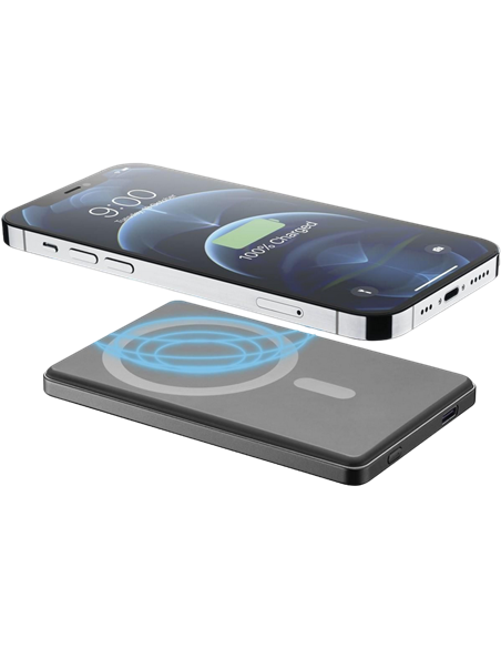 Портативное зарядное устройство Cellularline MAG LITE 5000мА·ч, Серый