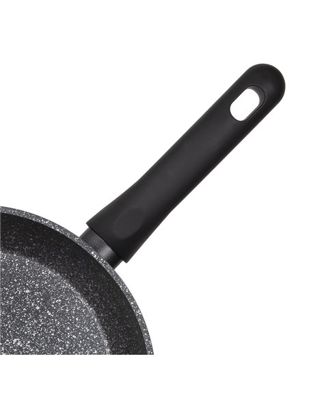 Tigaie RESTO 93403, 26cm, Negru