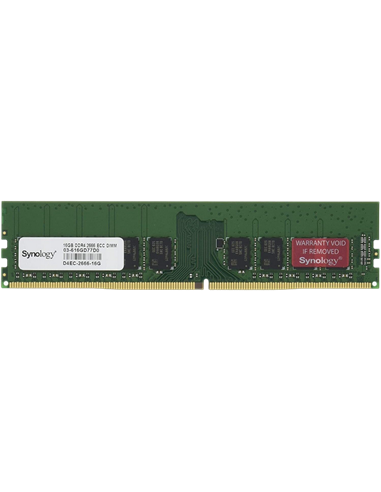 Оперативная память SYNOLOGY D4EC-2666-16G, DDR4 SDRAM, 2666 МГц, 16Гб