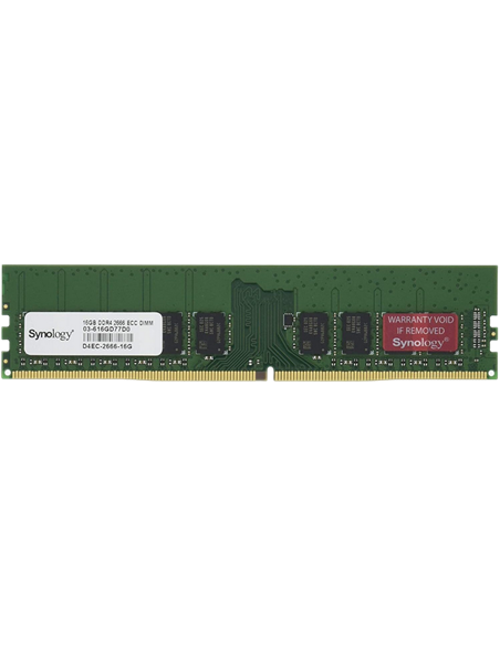 Оперативная память SYNOLOGY D4EC-2666-16G, DDR4 SDRAM, 2666 МГц, 16Гб
