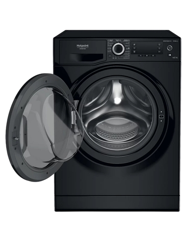 Стирально-сушильная машина Hotpoint-Ariston NDD 11725 BDA EE, 11кг, Чёрный