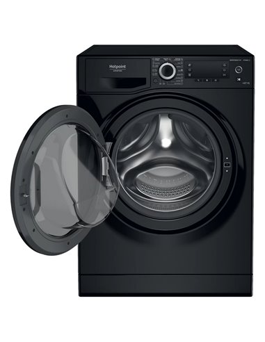 Mașină de spălat cu uscător Hotpoint-Ariston NDD 11725 BDA EE, 11kg, Negru