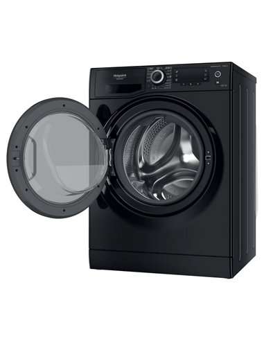 Mașină de spălat cu uscător Hotpoint-Ariston NDD 11725 BDA EE, 11kg, Negru