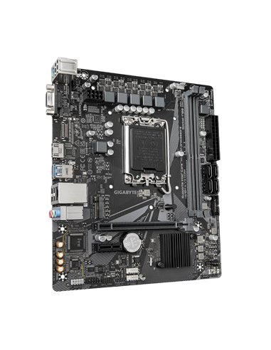 Материнская плата Gigabyte H610M H V3 DDR4, LGA1700, Intel H610, Micro-ATX